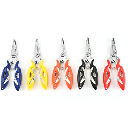 1Pc Fishing Lure Plier Scissors Multifunctional Cutting Lines Uncoupling Fish Hooks Opening Coils Outdoor Fishing Tools Plier